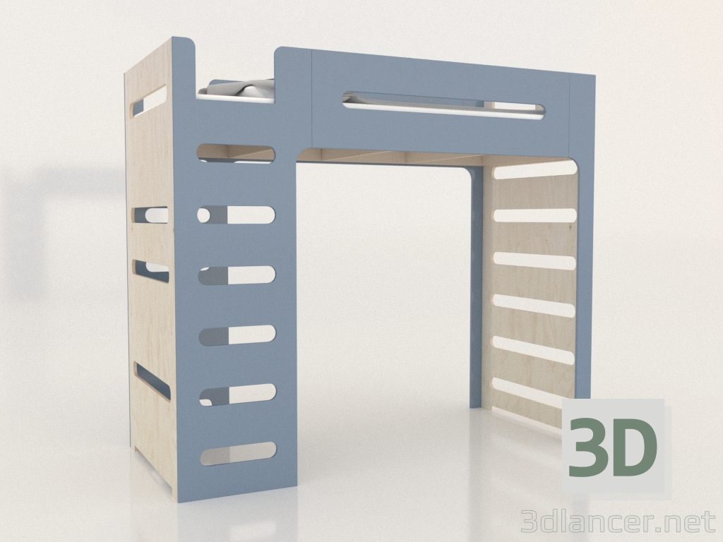 modello 3D Letto a soppalco MOVE GL (FAMGL2) - anteprima