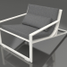 3d model Sillón club Unique (gris ágata) - vista previa