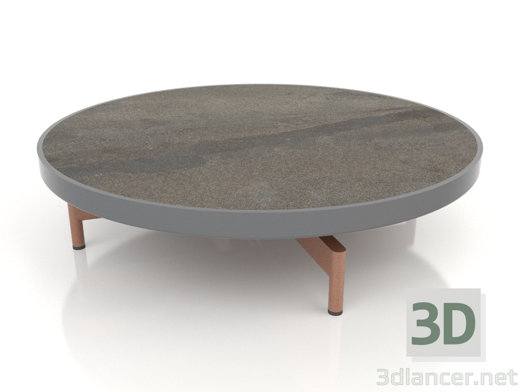 3D modeli Yuvarlak sehpa Ø90x22 (Antrasit, DEKTON Radium) - önizleme