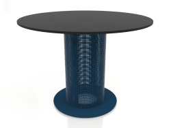 Table club Ø90 (Gris bleu)