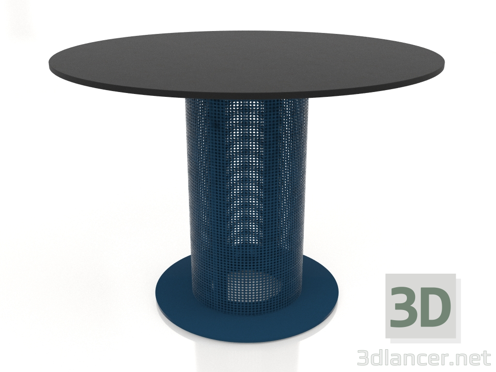 3d model Club table Ø90 (Grey blue) - preview