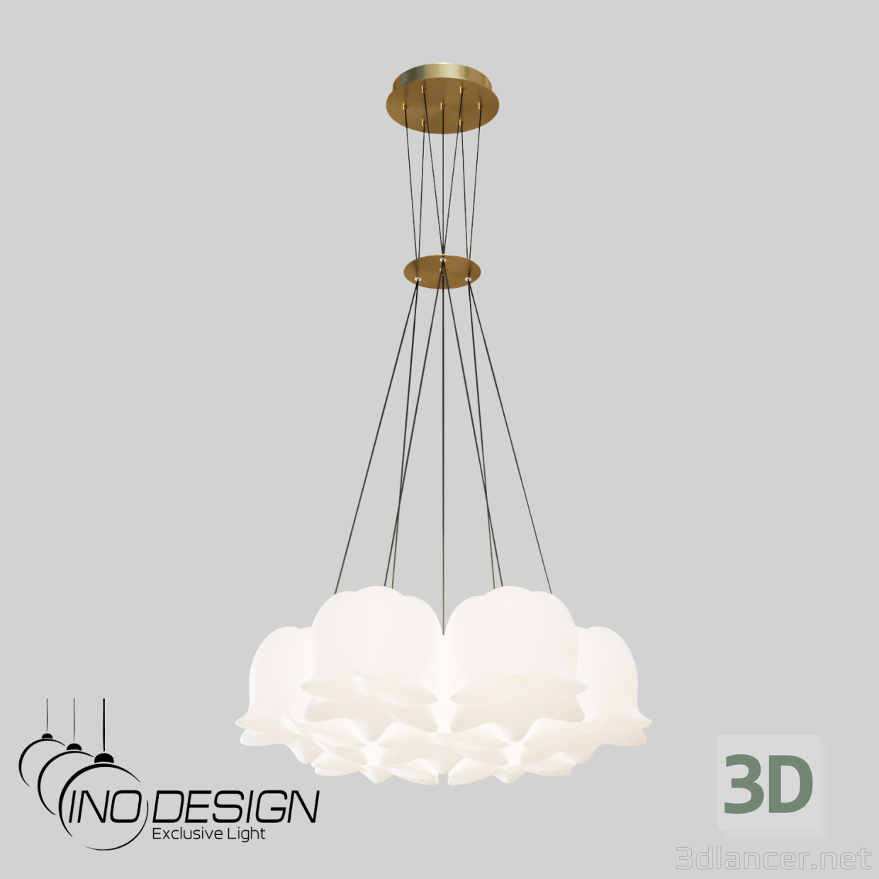 modèle 3D Inodesign Lillis 7 40.4307 - preview