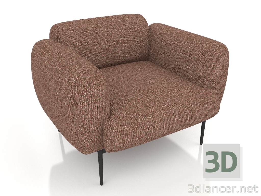 modello 3D Sedia nuvola (Bengasi 10) - anteprima