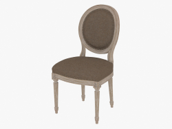 Стілець обідній FRENCH VINTAGE LOUIS ROUND SIDE CHAIR (8827.0003.A008)