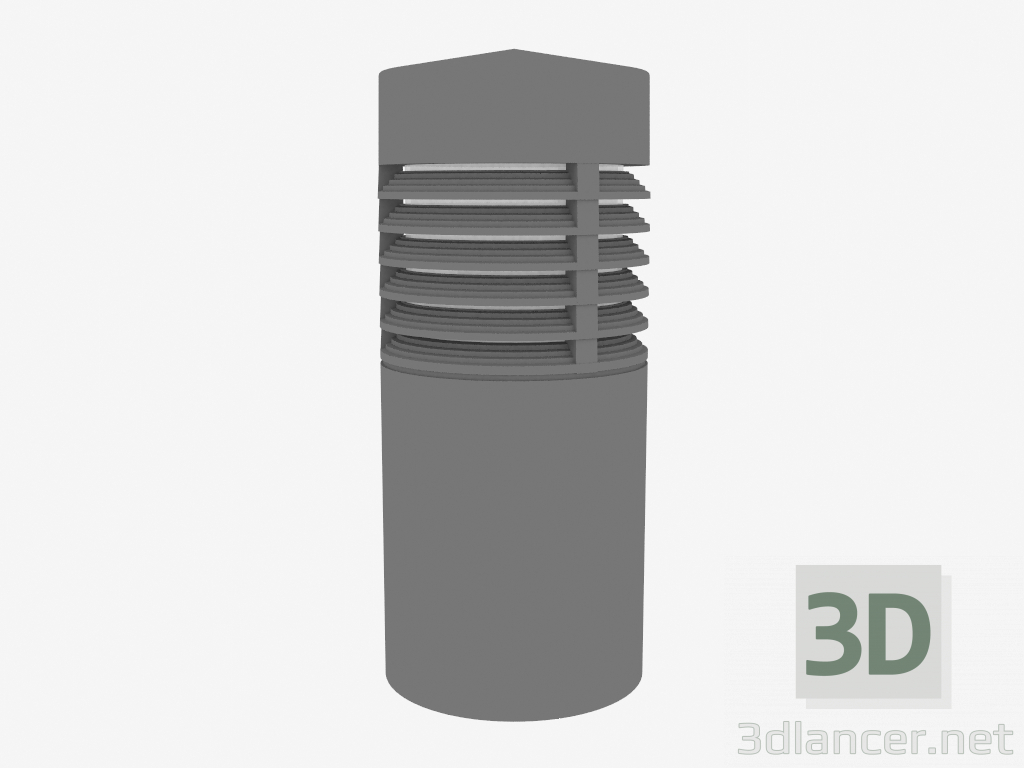 3d модель Светильник-столбик COLUMN (S4166) – превью