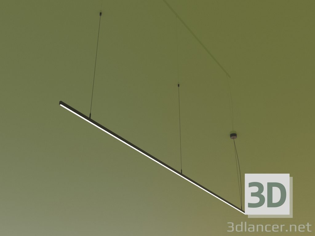 3D Modell Beleuchtungskörper LINEAR P1910 (2250 mm) - Vorschau