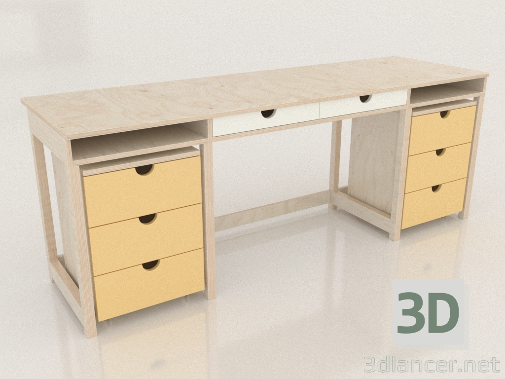 Modelo 3d Mesa MODO T1 (TSDTA1) - preview