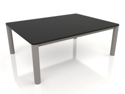 Table basse 70×94 (Gris quartz, DEKTON Domoos)