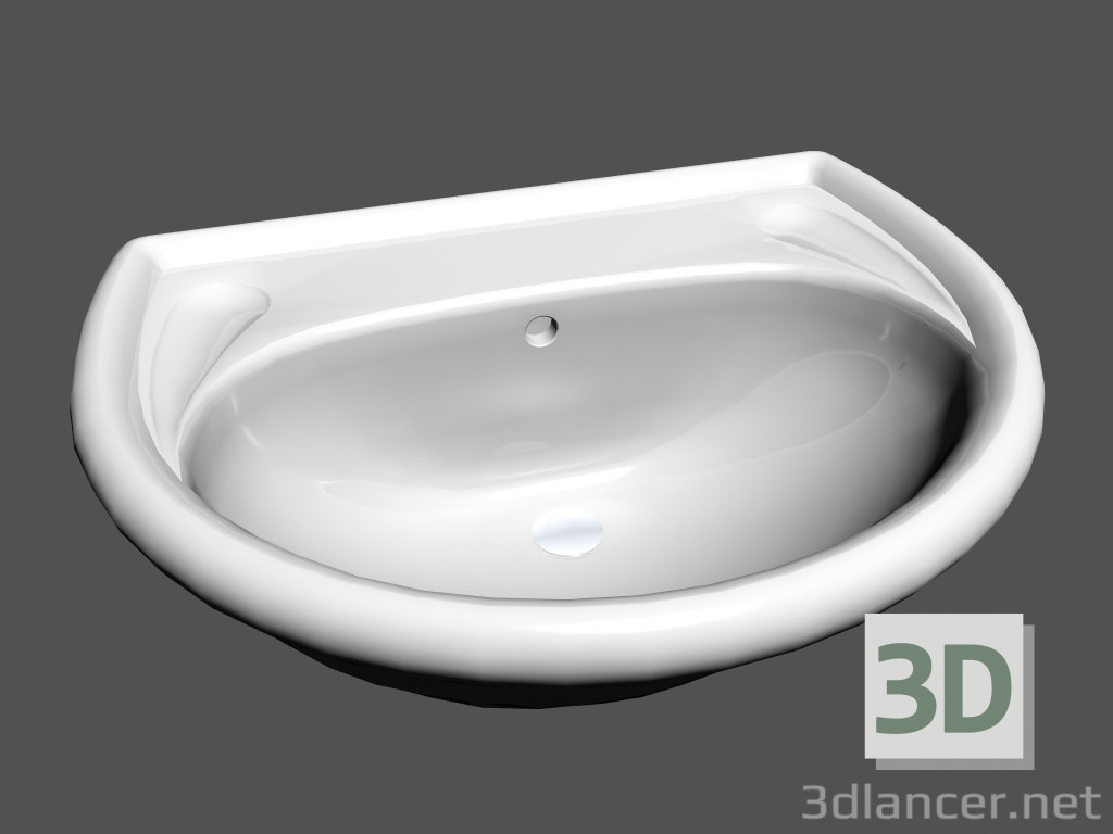 3D modeli Lavabo bacak l Viyana r5 altında 810034 - önizleme