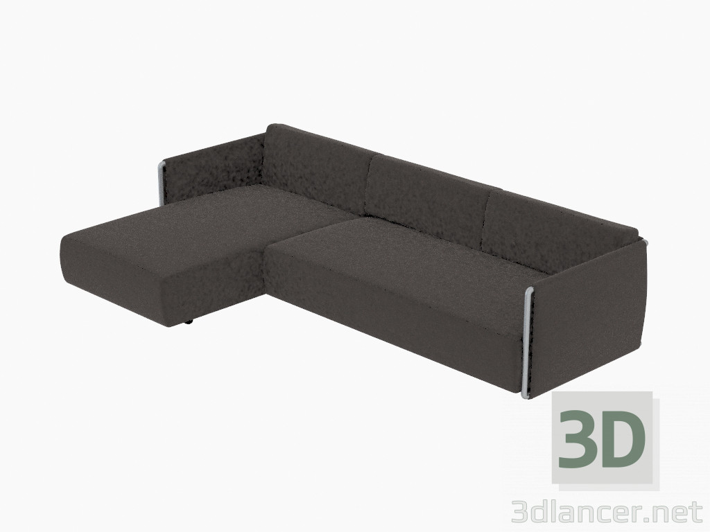 3d model Sofá Composizione triple de esquina 280 - vista previa