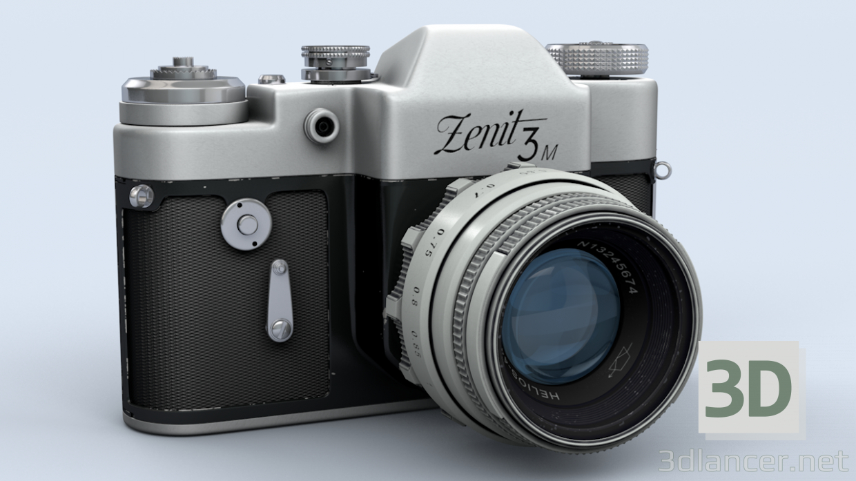 3d model Zenit camera - preview