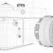 3d модель фотоапарат Zenit – превью