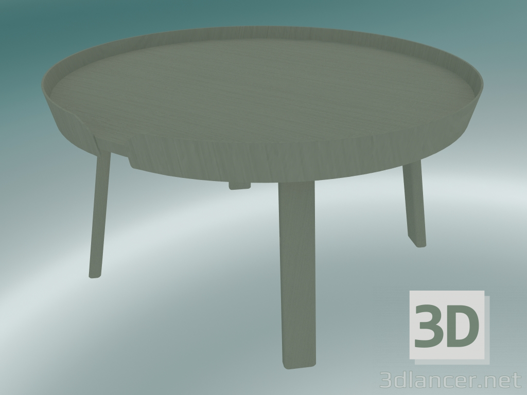 Modelo 3d Mesa de centro Around (Large, Dusty Green) - preview