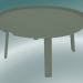 Modelo 3d Mesa de centro Around (Large, Dusty Green) - preview