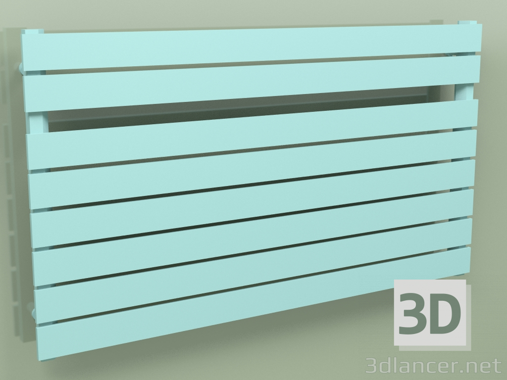 3d model Heated towel rail - Muna (680 x 1200, RAL - 6034) - preview