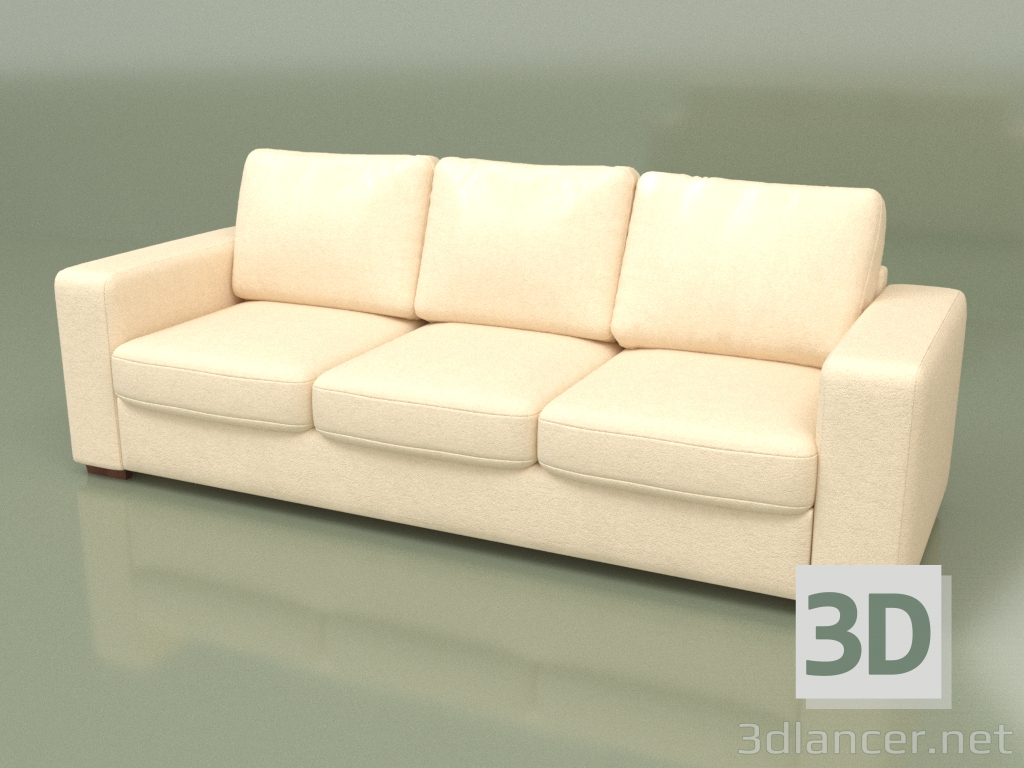 3D Modell Sofa Viersitzer Morti (Lounge 1) - Vorschau