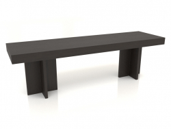 Banc VK 14 (1600x450x475, bois brun foncé)