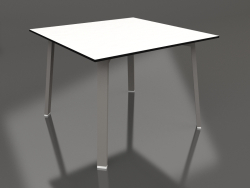 Table à manger 100 (Gris quartz, Phénolique)