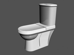 Toilet bowl L Vienna WC1 (combination) (821599)