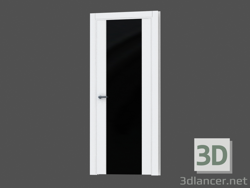 Modelo 3d Porta Interroom (78.01 preto) - preview