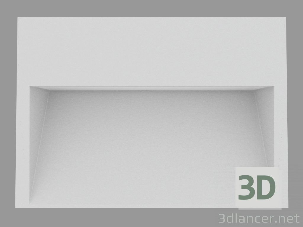 3D Modell Säulenleuchte SKILL RECHTECKIGER POLLER (S6350W) - Vorschau