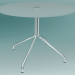 3d model Round round table (SH40, Ø 600, h = 450 mm) - preview