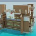 Modelo 3d Bar de cerveja - preview