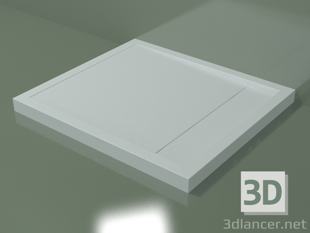 Modelo 3d Base de duche (30R15220, sx, L 90, P 80, H 6 cm) - preview