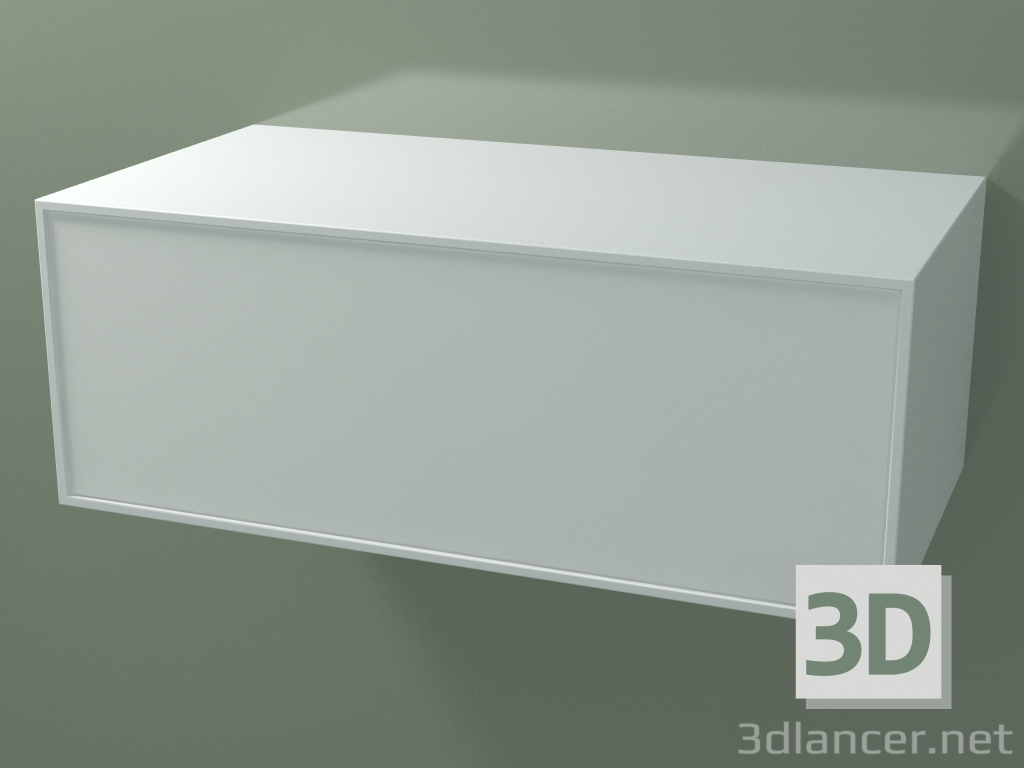 3d model Box (8AUDВB01, Glacier White C01, HPL P01, L 96, P 50, H 36 cm) - preview