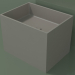 3d model Lavabo sobre encimera (01UN22101, Clay C37, L 48, P 36, H 36 cm) - vista previa