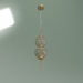 3d model Pendant lamp Plaza 50186-2 (brass) - preview