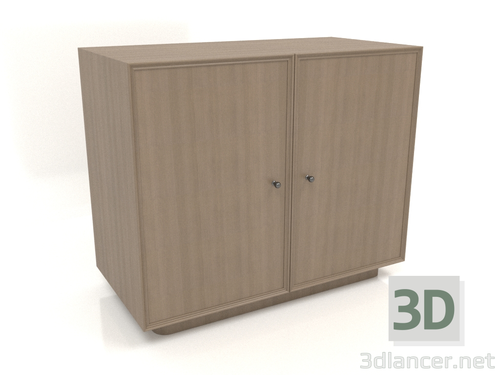 3D Modell Schrank TM 15 (1001x505x834, holzgrau) - Vorschau