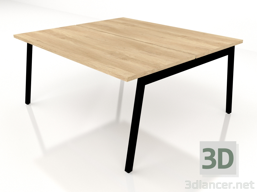 3D Modell Arbeitstisch Ogi M Bench BOM46 (1600x1410) - Vorschau