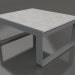 Modelo 3d Mesa de clube 80 (DEKTON Kreta, Antracite) - preview