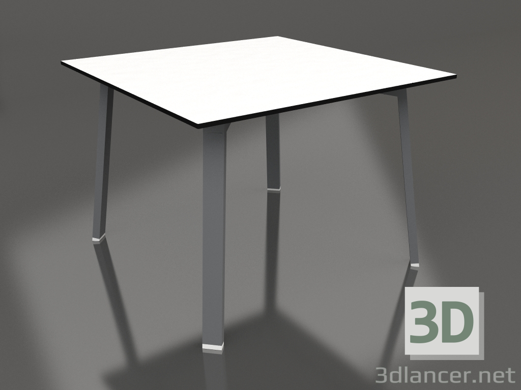 3d model Mesa de comedor 100 (Antracita, Fenólico) - vista previa