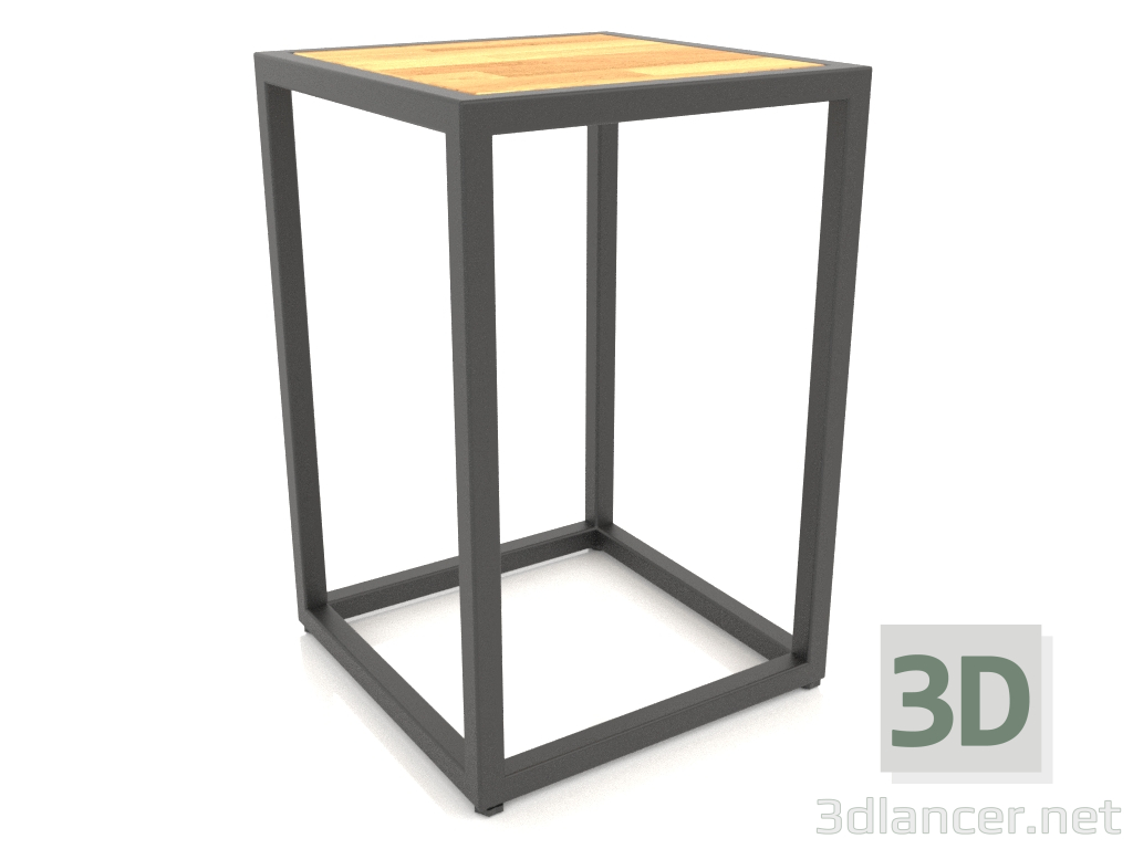 3D modeli Kare sehpa (AHŞAP, 30X30X44) - önizleme