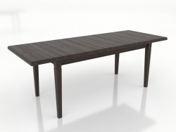 Table à manger TRANSFORM 2100x800 mm (extensible, frêne noyer)