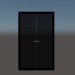 3d Hi-Tech double door model buy - render