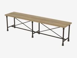 La maggior parte LUZERN BENCH GRANDE (7801.1120L)