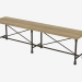 3d модель Большая скамья LUZERN LARGE BENCH (7801.1120L) – превью