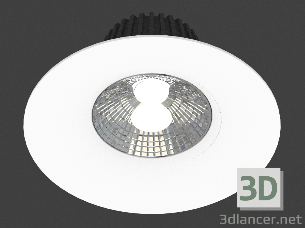 3D Modell LEDJEinbauleuchte (DL18838_20W Weiß R Dim 4000K) - Vorschau