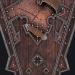 3d Fantasy shield 3 3d model модель купить - ракурс