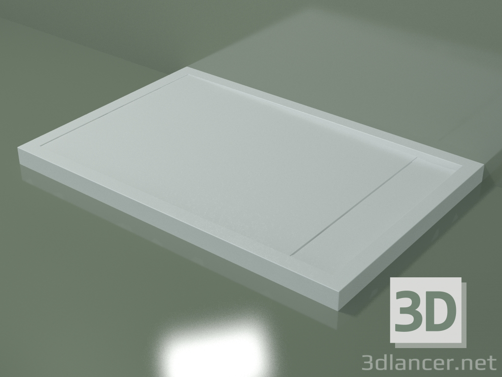 3d model Shower tray (30R15221, sx, L 120, P 80, H 6 cm) - preview