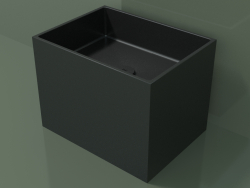 Lavabo da appoggio (01UN22101, Deep Nocturne C38, L 48, P 36, H 36 cm)