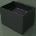 modello 3D Lavabo da appoggio (01UN22101, Deep Nocturne C38, L 48, P 36, H 36 cm) - anteprima