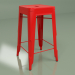 modello 3D Sedia semi-bar Marais Color 2 (rosso) - anteprima