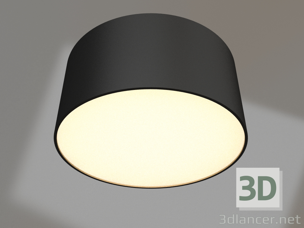 3d model Lamp SP-RONDO-140B-18W Warm White - preview