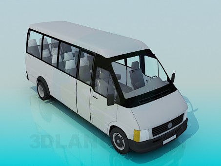 Modelo 3d Monovolumes - preview
