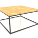 3d model Square coffee table (WOOD FLOOR, 100X100X50) - preview