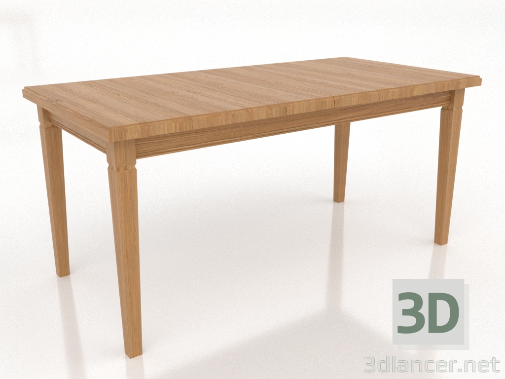 3d model Dining table TRANSFORM 1600x800 mm (folded, natural oak) - preview 3d model Dining table TRANSFORM 1600x800 mm (folded, natural oak) - preview